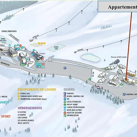 A 4, Decouverte De La Montagne - 80m Des Pistes Apartament